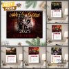 KISS Band Happy New Year 2025 Calendar