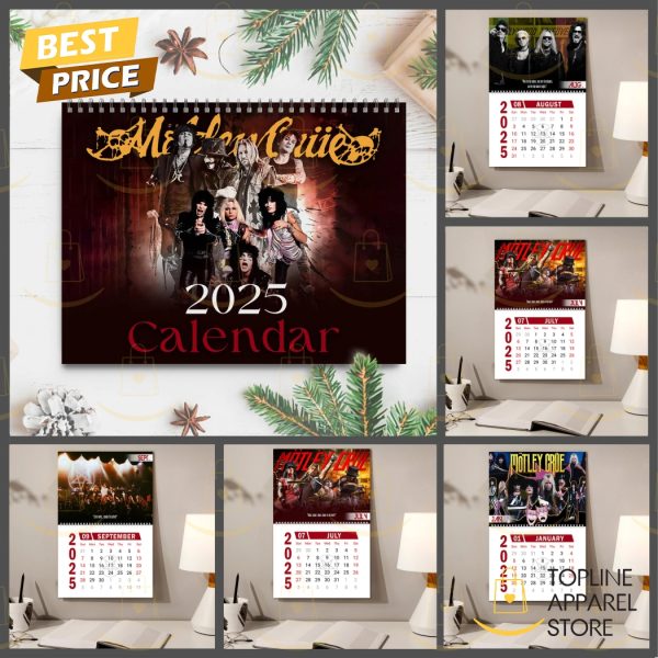 Motley Crue Shout At The Devil 2025 Calendar