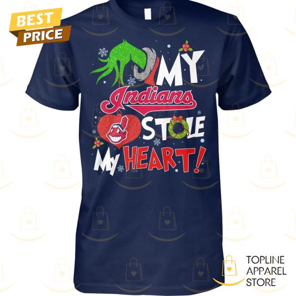 My Cleveland Guardians Stole My Heart Unisex T-Shirt