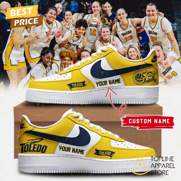 Personalized Toledo Rockets Women Basketball 50th Anniversary Air Force 1