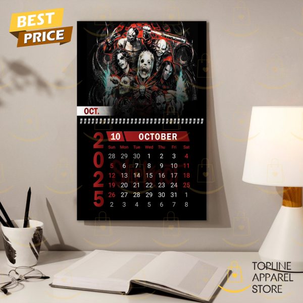 Slipknot Happy New Year 2025 Calendar