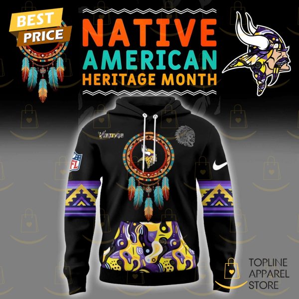 Minnesota Vikings Native American Heritage Month Hoodie