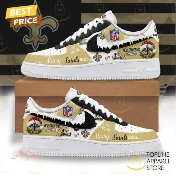 New Orleans Saints Merry Saintsmas Air Force 1