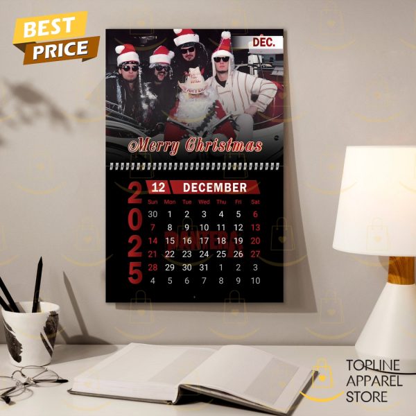 Pantera Band Happy New Year 2025 Calendar