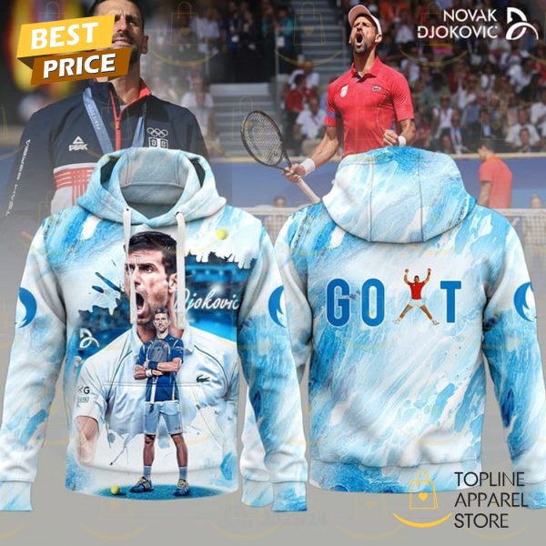 Novak Djokovic – GOAT Tennis Player Design Hoodie