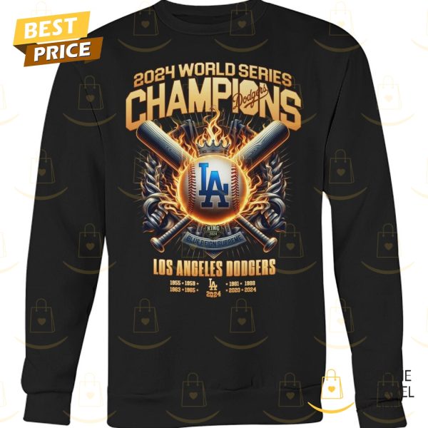 2024 World Series Champions Los Angeles Dodgers Unisex T-Shirt