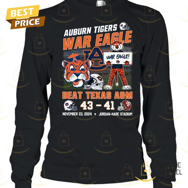 Auburn Tigers War Eagle Beat Texas A&M Unisex T-Shirt