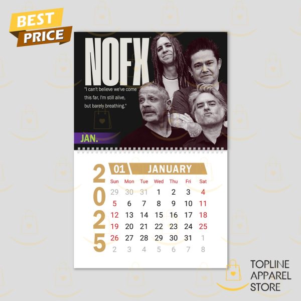 NOFX – Thank You See You Again 2025 Calendar