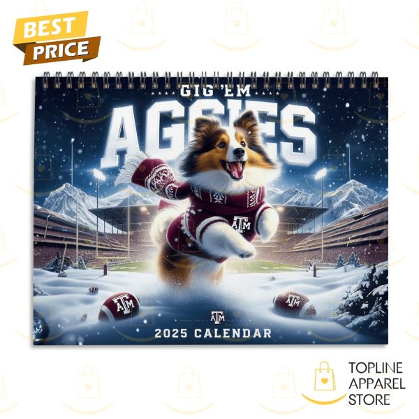 Texas A&M Aggies Football 2025 Calendar