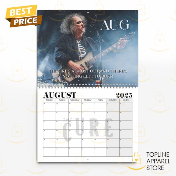 The Cure Happy New Year 2025 Calendar