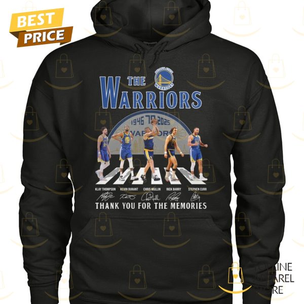 The Golden State Warriors 1946-2025 Signature Thank You For The Memories Unisex T-Shirt