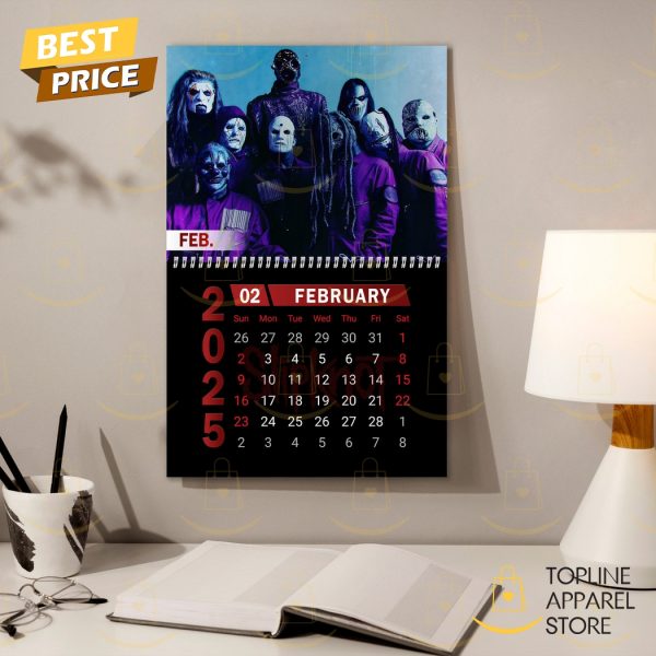 Slipknot Happy New Year 2025 Calendar