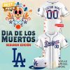 Los Angeles Dodgers 2024 Dia De Los Muertos Baseball Jersey – Blue