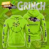 Personalized The Grinch x Buffalo Bills Hoodie – Green