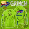 Personalized The Grinch x Baltimore Ravens Hoodie – Green