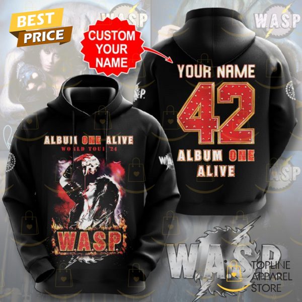 Personalized W.A.S.P. Album One Alive World Tour 24 Hoodie