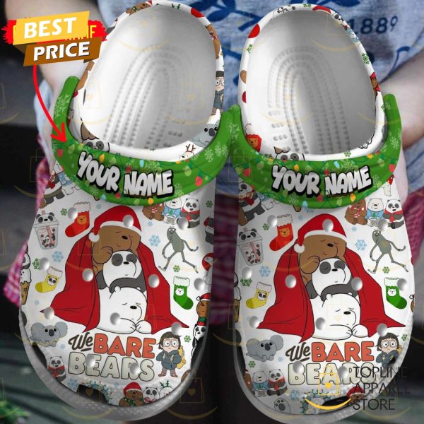 Personalized We Bare Bears Crocs