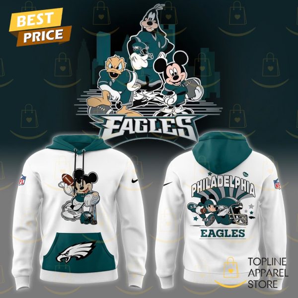 Philadelphia Eagles And Mickey Mouse Hoodie