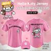 Pittsburgh Steelers X Hello Kitty Pink Baseball Jersey