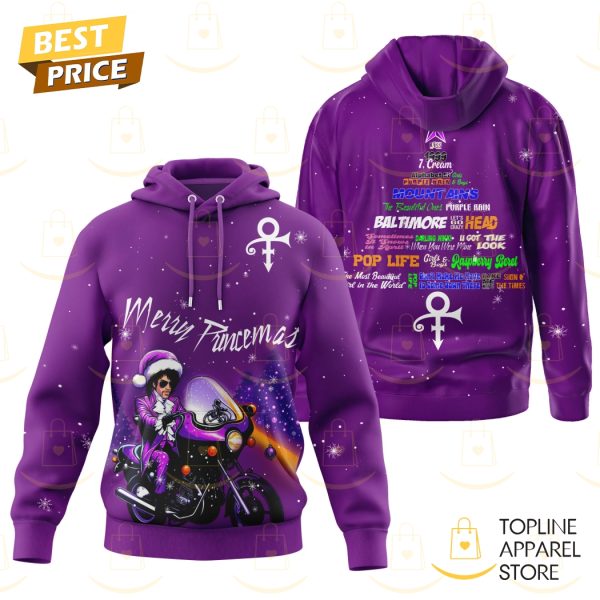 Prince – Merry Princemas Baltimore Hoodie – Purple