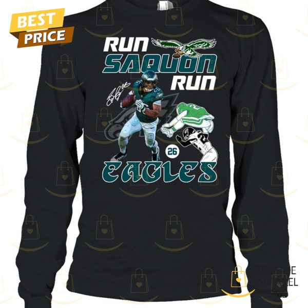 Run Saquon Run Philadelphia Eagles Unisex T-Shirt