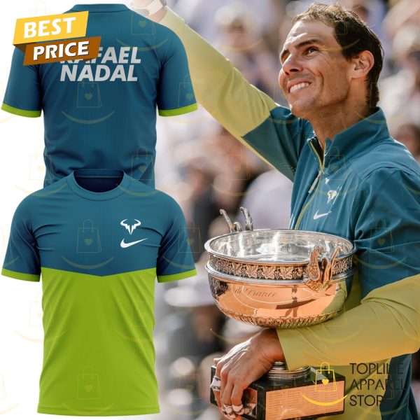 Rafael Nadal Grand Slam Signature 22 3D T-Shirt