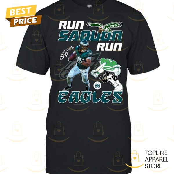 Run Saquon Run Philadelphia Eagles Unisex T-Shirt