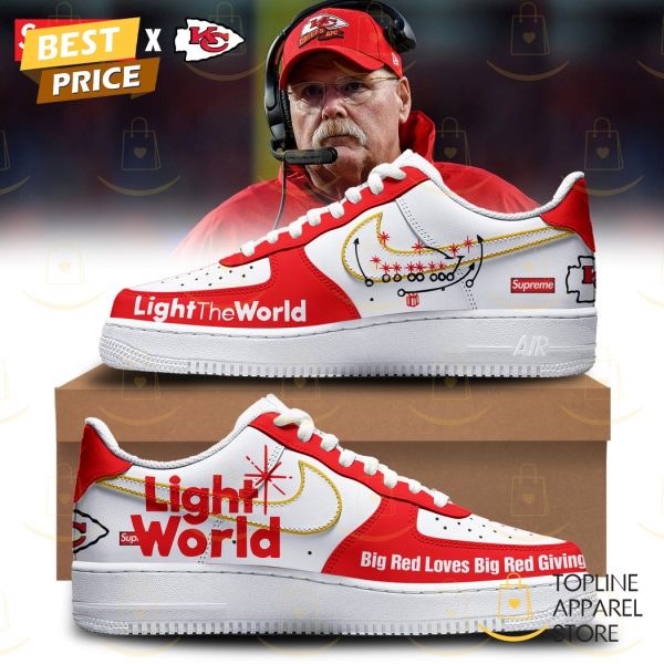 Kansas City Chiefs Light The World Air Force 1