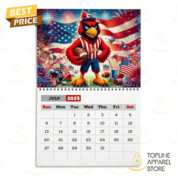 Iowa State Cyclones Go Cyclones 2025 Calendar