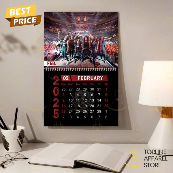 Motorhead Happy New Year 2025 Calendar