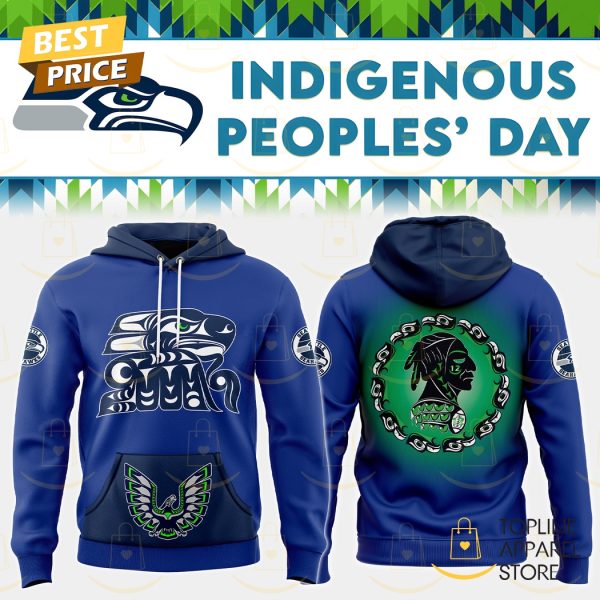 Seattle Seahawks 2024 Indigenous Peoples Day Hoodie