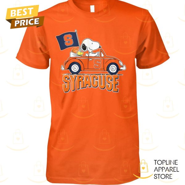 Snoopy x Syracuse Orange Basketball Unisex T-Shirt