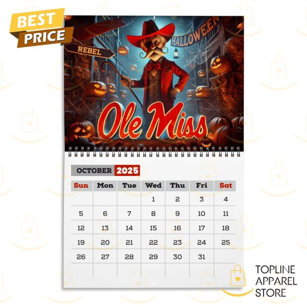 Ole Miss Rebels Football 2025 Calendar