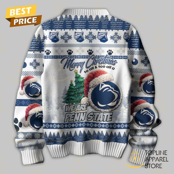 Penn State Nittany Lions They Not Like Us Merry Christmas We Are Penn State Sweater