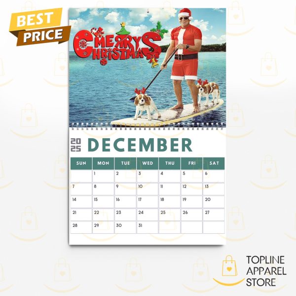 Jimmy Buffett Happy New Year 2025 Calendar