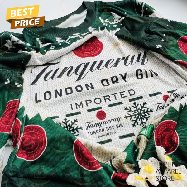 Tanqueray London Dry Gin Imported Ugly Christmas Sweater