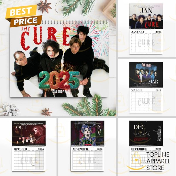 The Cure Happy New Year 2025 Calendar