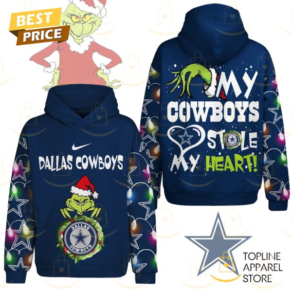 The Grinch x My Dallas Cowboys Stole My Heart Hoodie