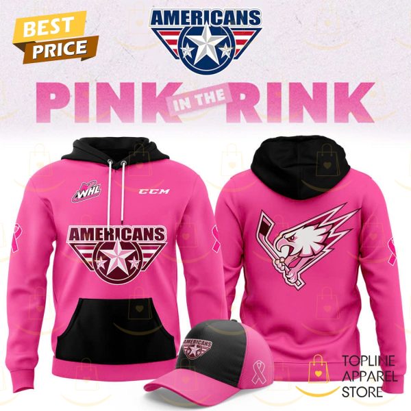 Tri-City Americans X Pink In The Rink 2024 Hoodie