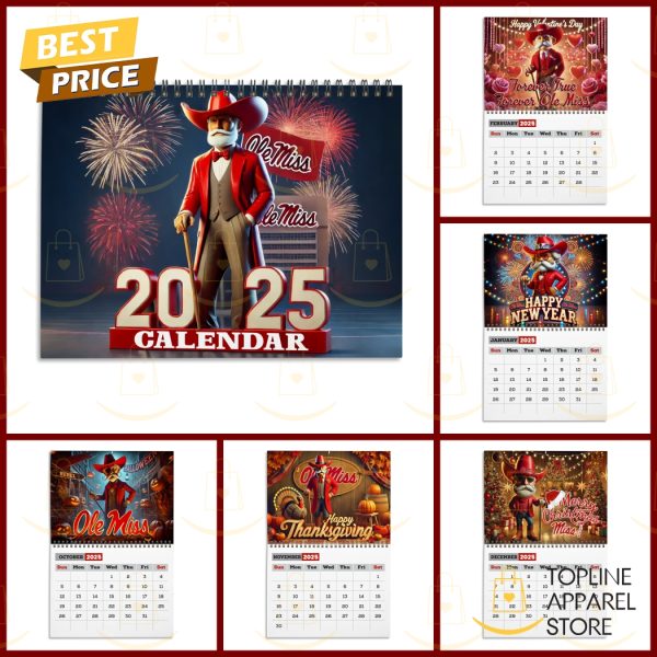 Ole Miss Rebels Football 2025 Calendar