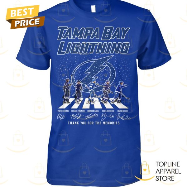 Tampa Bay Lightning Signature Thank You For The Memories Unisex T-Shirt