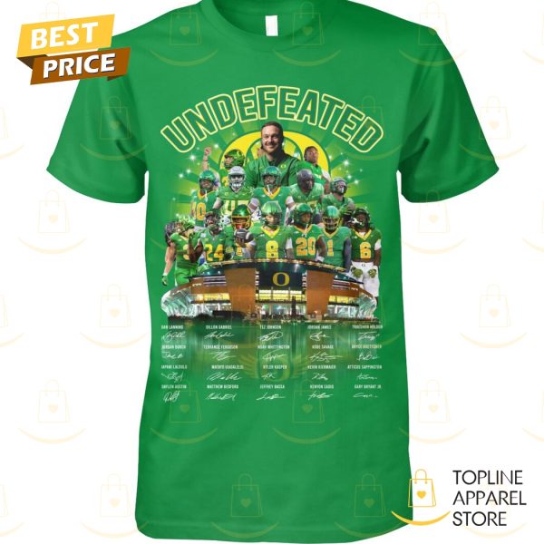 Undefeated Oregon Ducks Signature Unisex T-Shirt