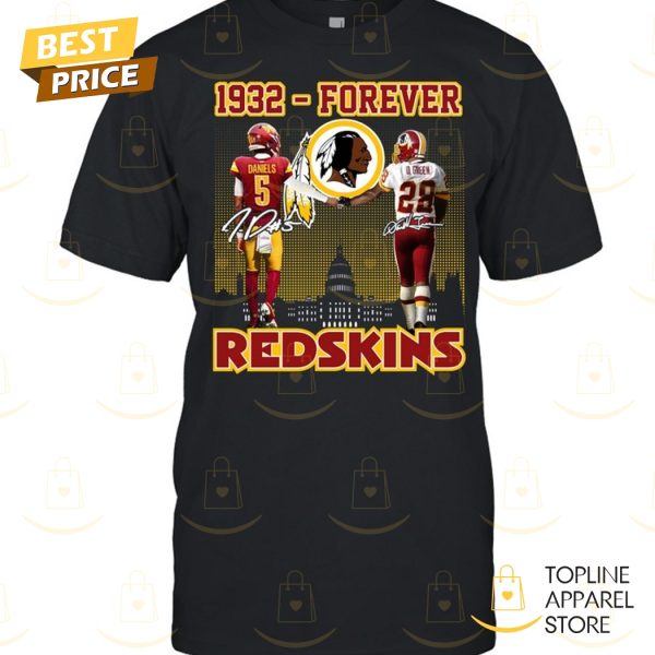 1932 – Forever Redskins Washington Commanders Signature Unisex T-Shirt