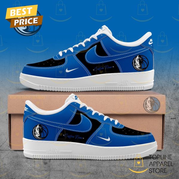 Personalized Dallas Mavericks Logo Air Force 1