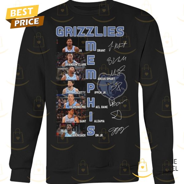 Memphis Grizzlies Basketball Signature Unisex T-Shirt