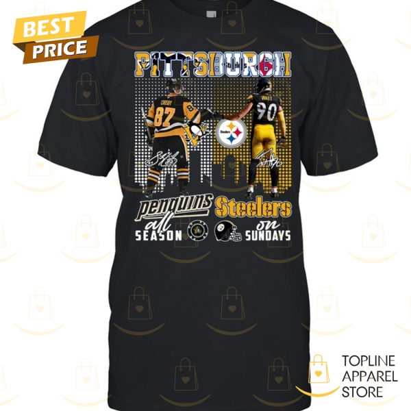 Pittsburgh Penguins x Pittsburgh Steelers Signature Unisex T-Shirt