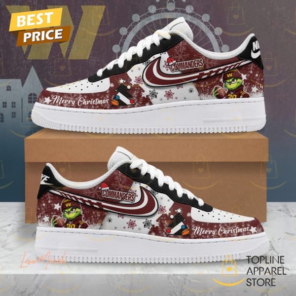 Washington Commanders Merry Christmas Air Force 1