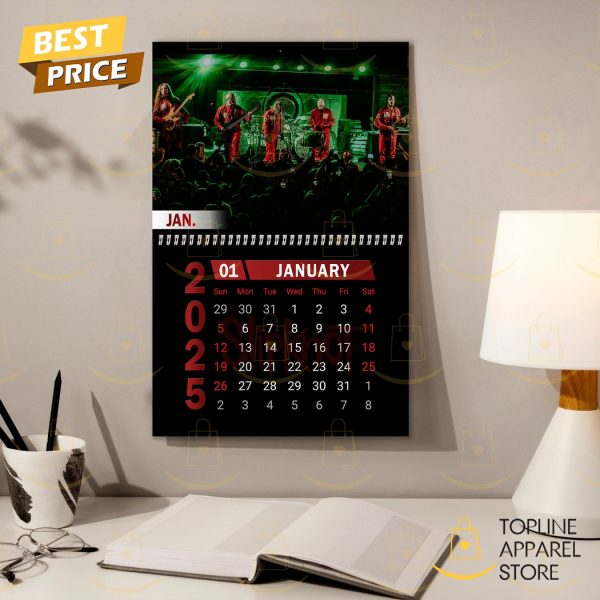 Slipknot Happy New Year 2025 Calendar