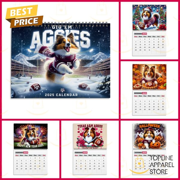 Texas A&M Aggies Football 2025 Calendar