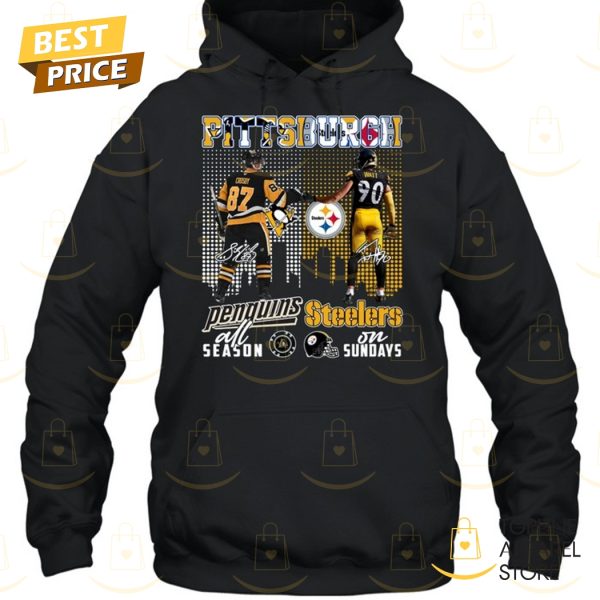 Pittsburgh Penguins x Pittsburgh Steelers Signature Unisex T-Shirt